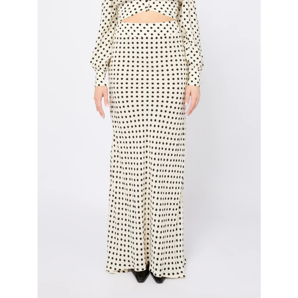 Mar De Margaritas Beige Bloemenrok Beige Dames