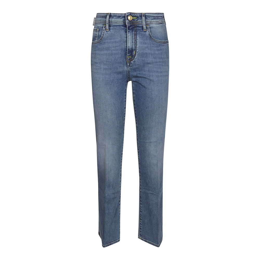 Jacob Cohën Slim-Fit Kate Crop Jeans Blue Dames