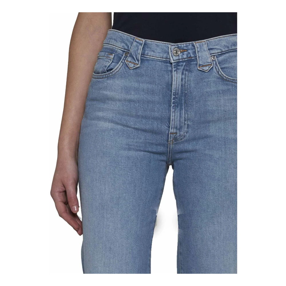 7 For All Mankind Blauwe Moderne Dojo Jeans Blue Dames