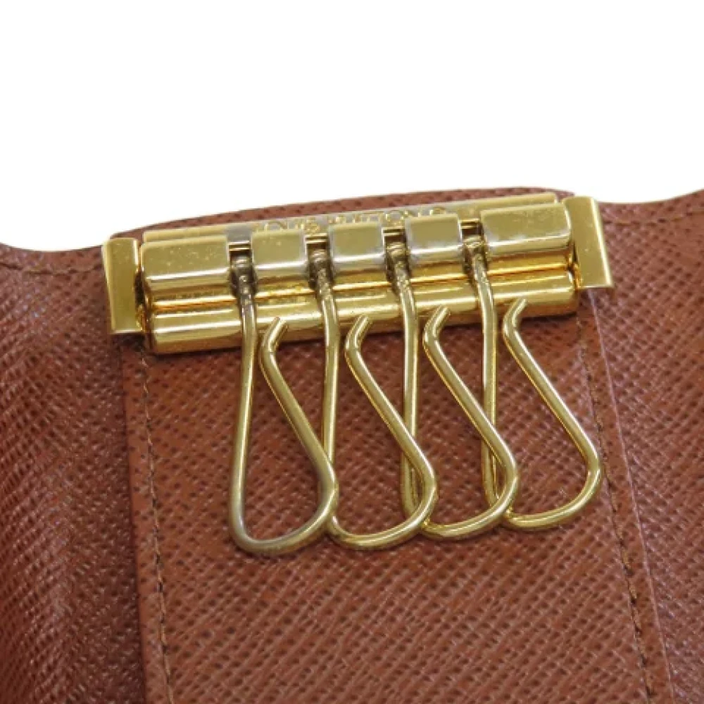 Louis Vuitton Vintage Pre-owned Canvas key-holders Brown Dames