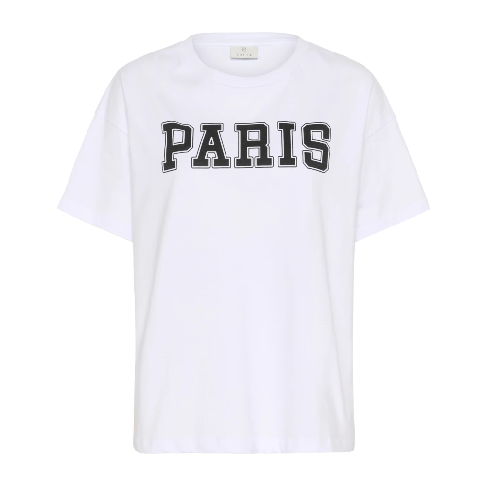 Kaffe - Tops > T-Shirts - White - Kaffe - Modalova