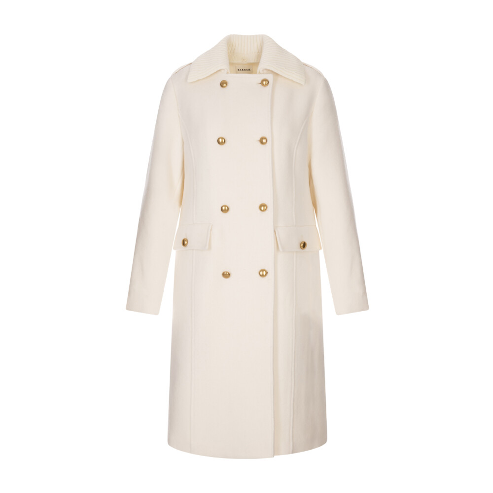 Double Breasted Coats in white • Shop Double Breasted Coats