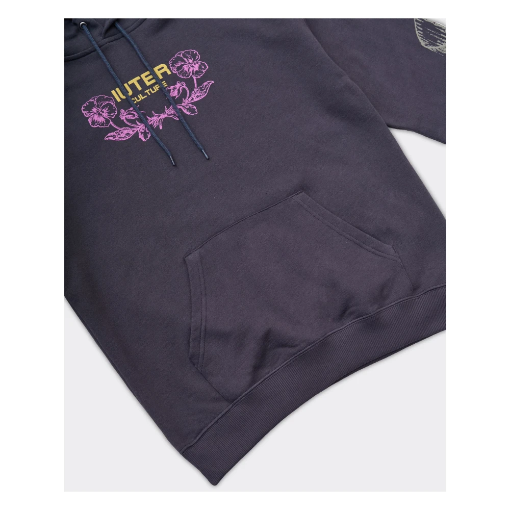 Iuter Cultuur Asfalt Hoodie Gray Heren