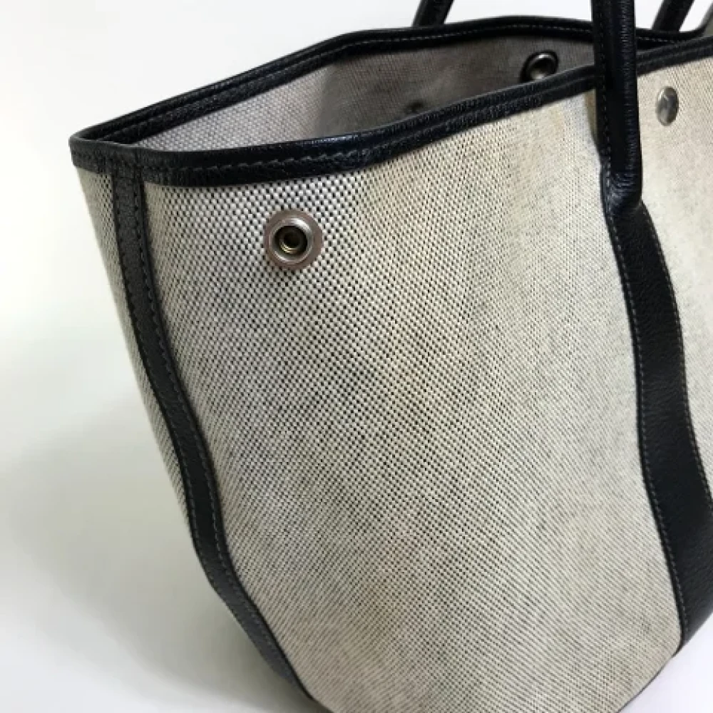 Hermès Vintage Pre-owned Fabric totes Gray Dames