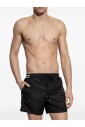 zwarte-zwemshorts-met-gestreepte-tailleband