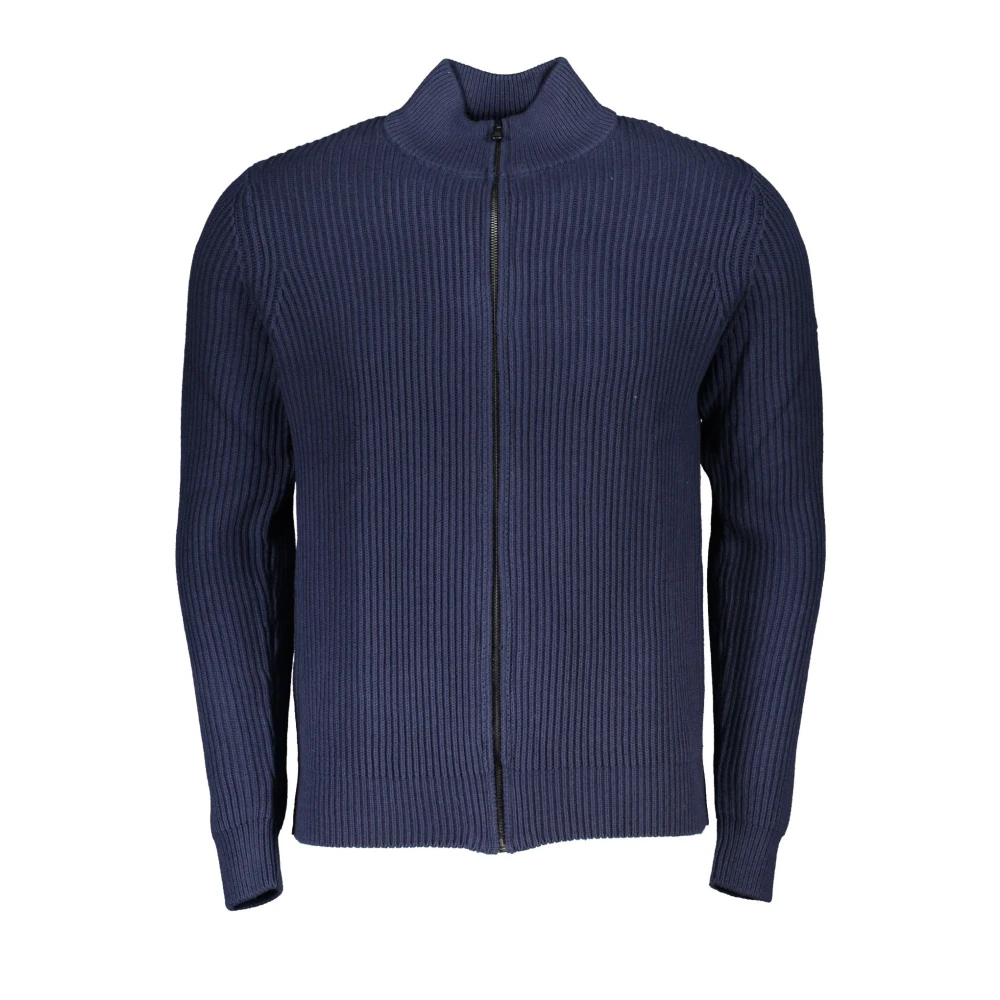 North Sails Men's Blue Long Sleeve Cardigan - Cardigans - 2XL - Knitwear