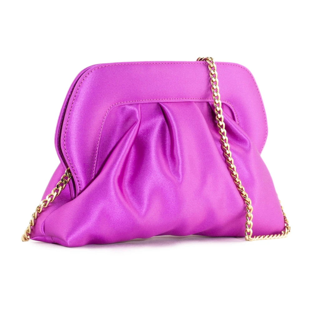 Roberto Festa Fuchsia Satin Ophelia Tas Purple Dames