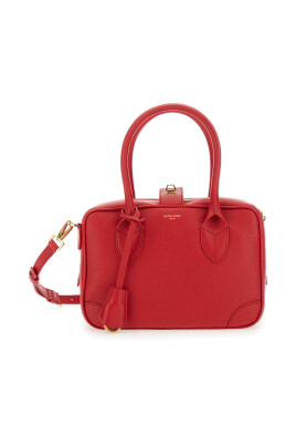 sac-a-main-rouge-avec-logo-lamine