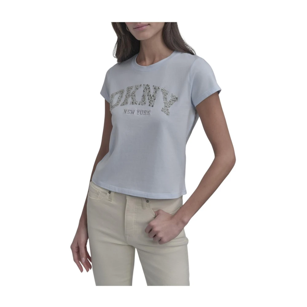 Dkny - Tops > T-Shirts - Blue - Dkny - Modalova