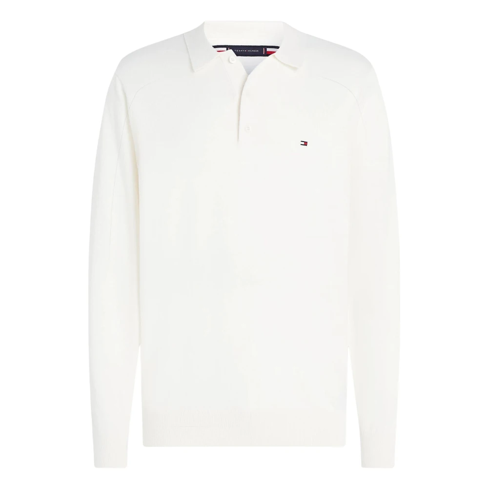 Tommy Hilfiger Pima ORG CTN Cashmere Sweater White Heren