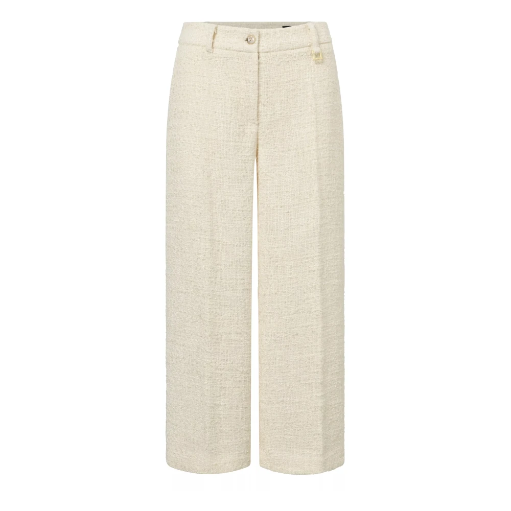 Joop! Klassieke Straight Broek White Dames