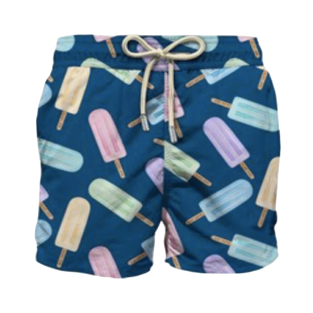 MC2 Saint Barth Heren Zwemshorts Strandkleding Multicolor Heren