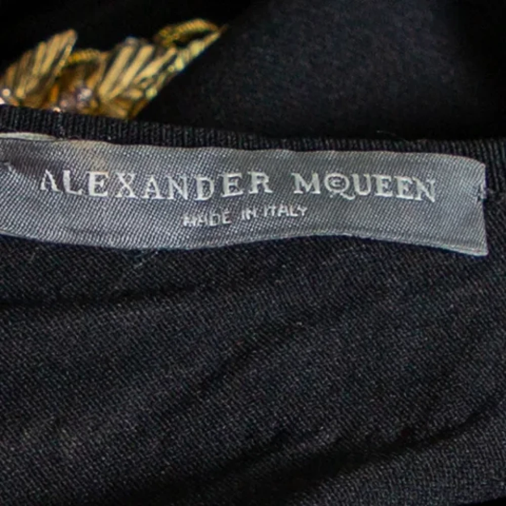 Alexander McQueen Pre-owned Knit dresses Black Dames