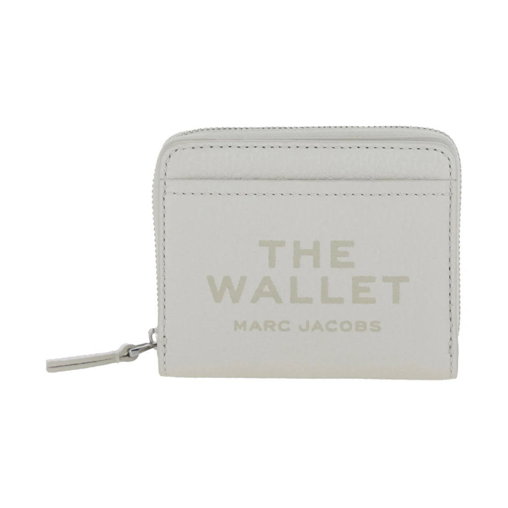 Marc Jacobs Witte Compacte Portemonnee White Dames