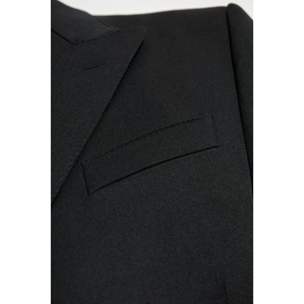 Dolce & Gabbana Wollen blazer Black Heren
