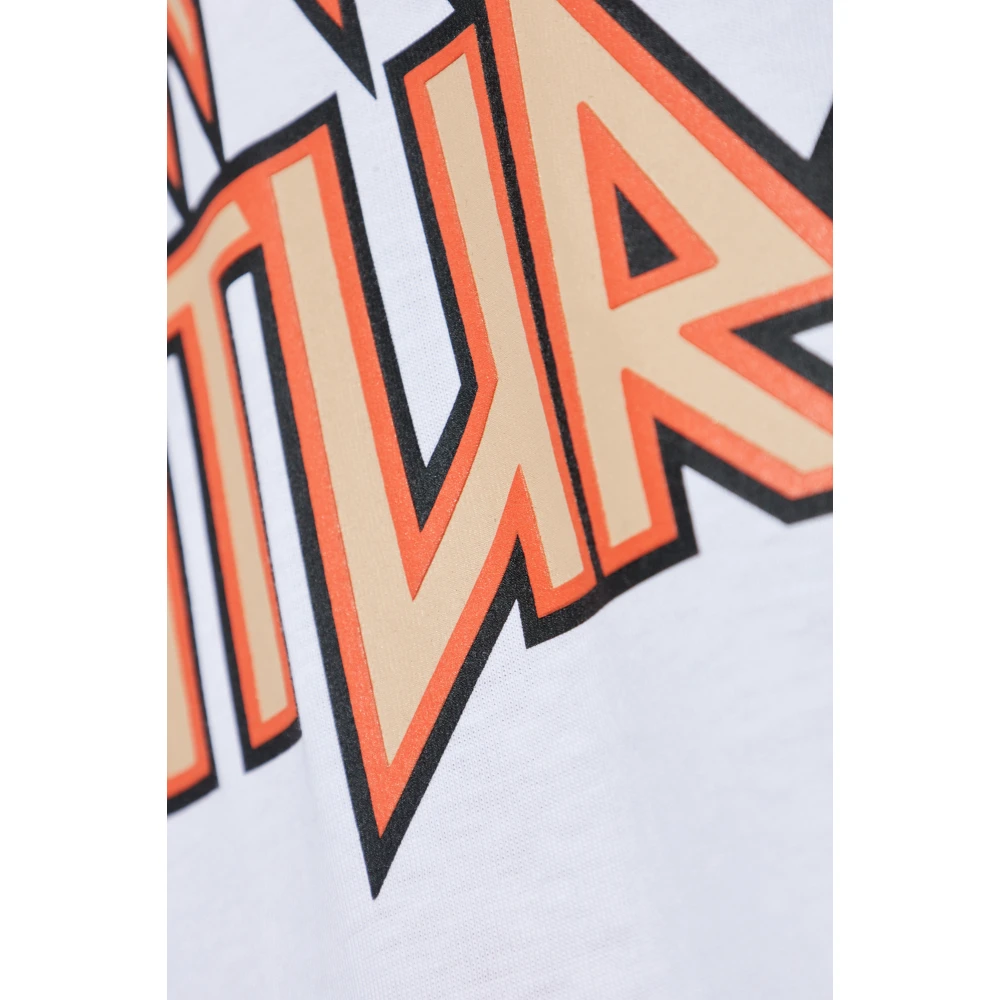 Versace Jeans Couture T-shirt met logo White Heren