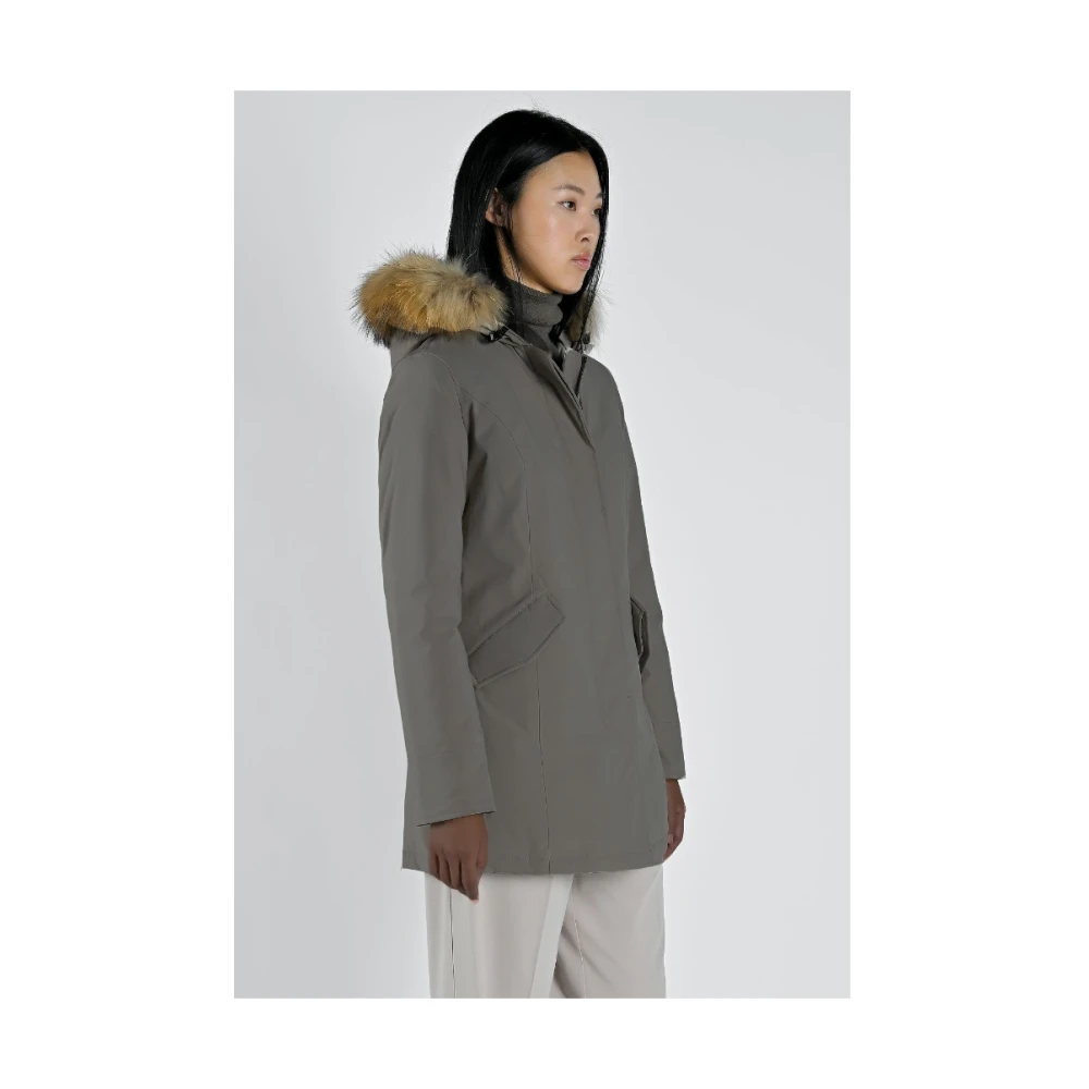 Canadian Classics Bruine Bontjas Afneembare Voering Brown Dames