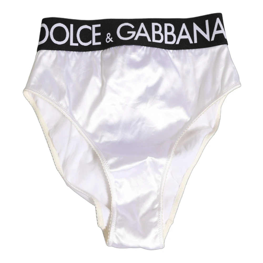 Dolce & Gabbana Donna Bianco Mutande, S, New,