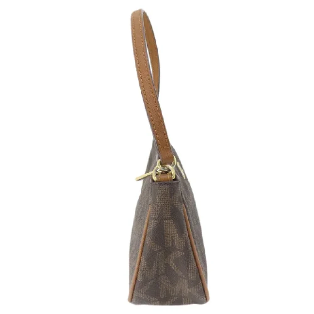 Michael Kors Pre-owned Plastic handbags Brown Dames
