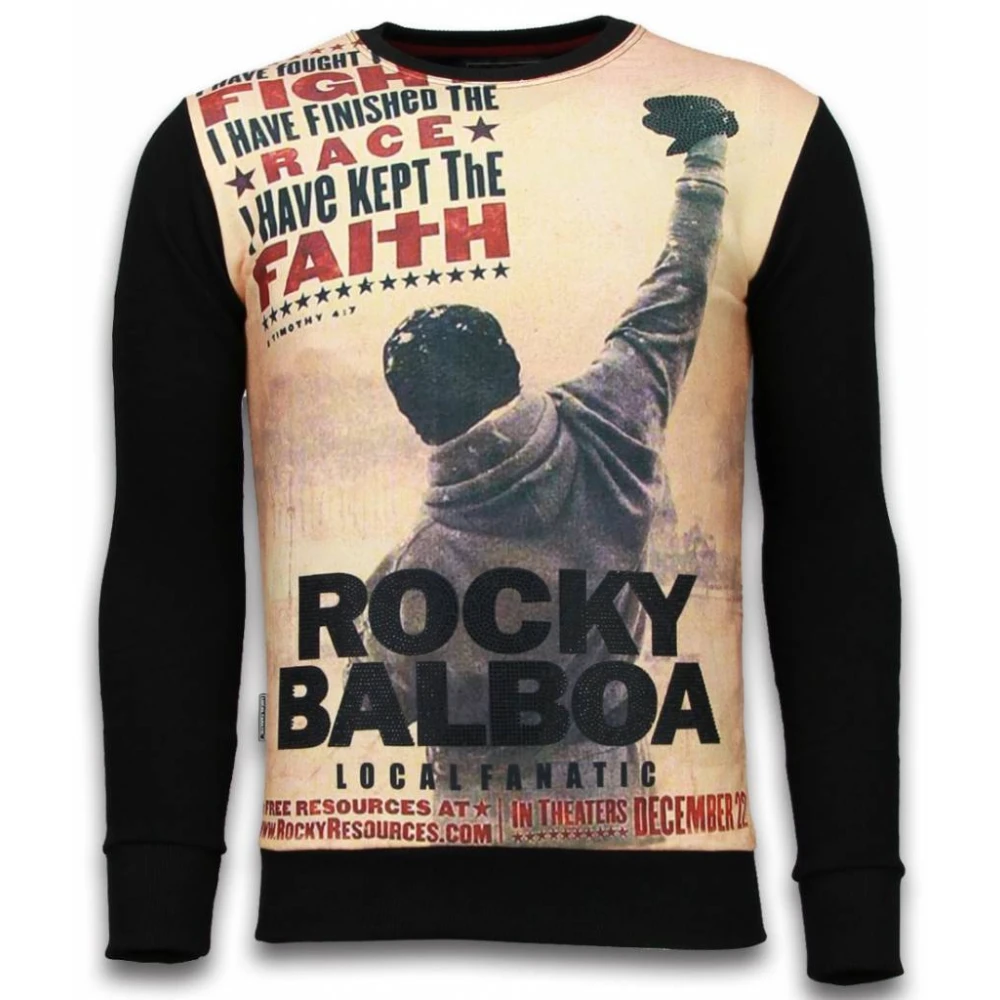 Rocky Balboa Faith - Digital Rhinestone Sweater
