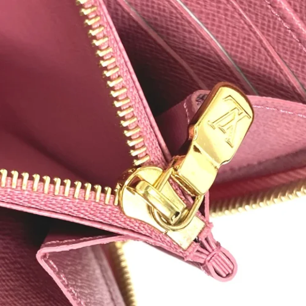 Louis Vuitton Vintage Pre-owned Denim wallets Pink Dames