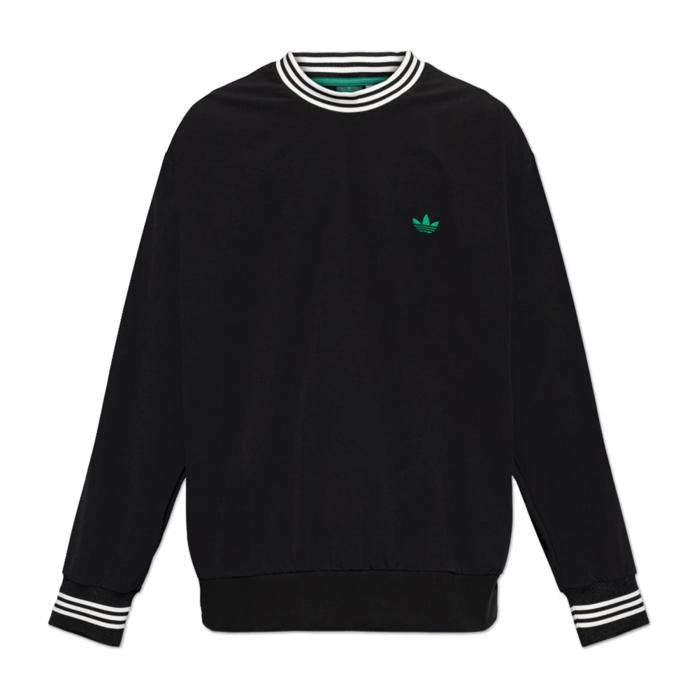 Adidas Originals Sweatshirt met logo uit de The Rolling Links collectie Black Heren