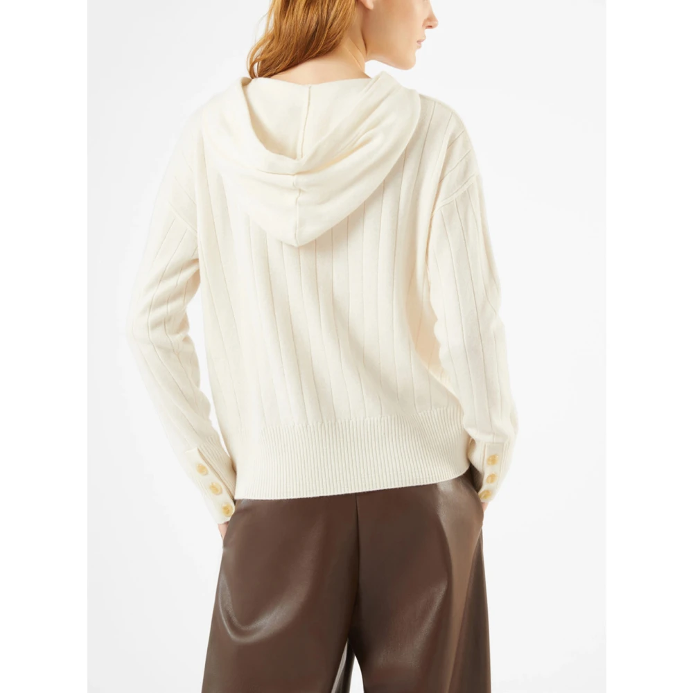 Pennyblack Hoodie Zena Ivory Beige Dames
