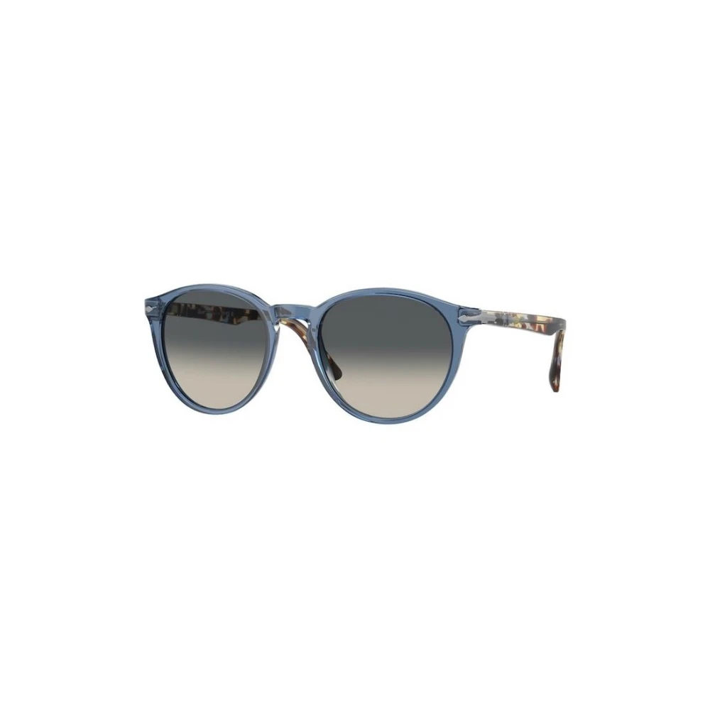 Persol Men's Blue/Grey Po3152s 120271 Man Sunglasses Acetate Round Normal Shaded - Image 3