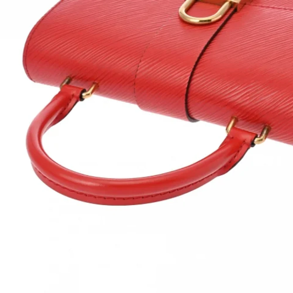 Louis Vuitton Vintage Pre-owned Leather louis-vuitton-bags Red Dames