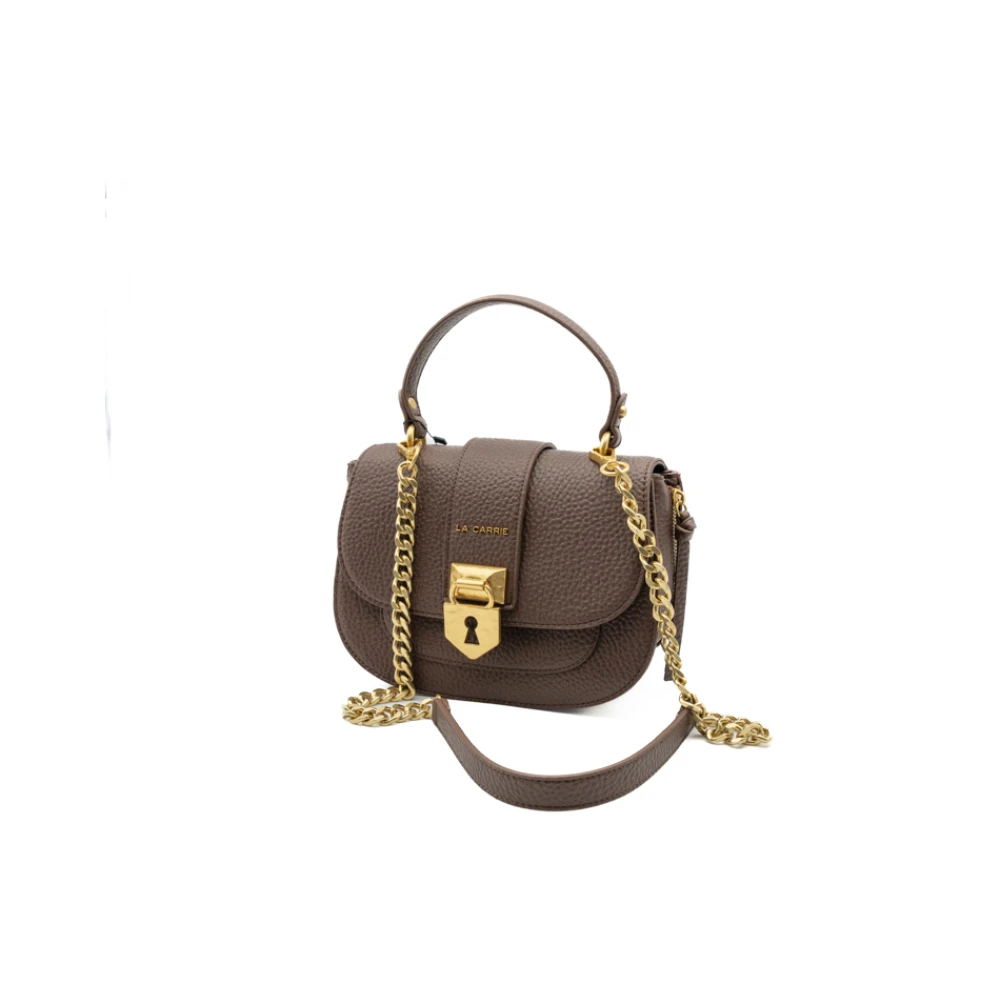 La Carrie Bruine Schoudertas Aw24 Brown Dames