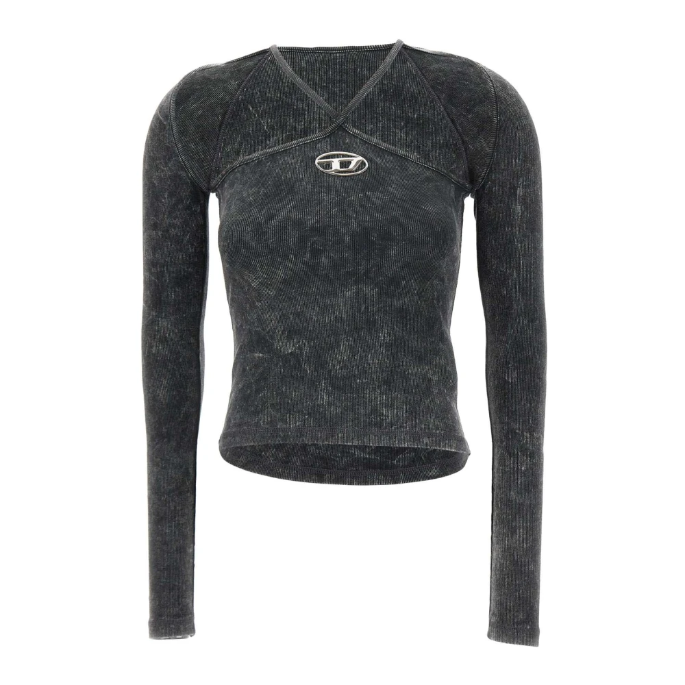 Diesel Zwarte Top voor Mannen Black Dames