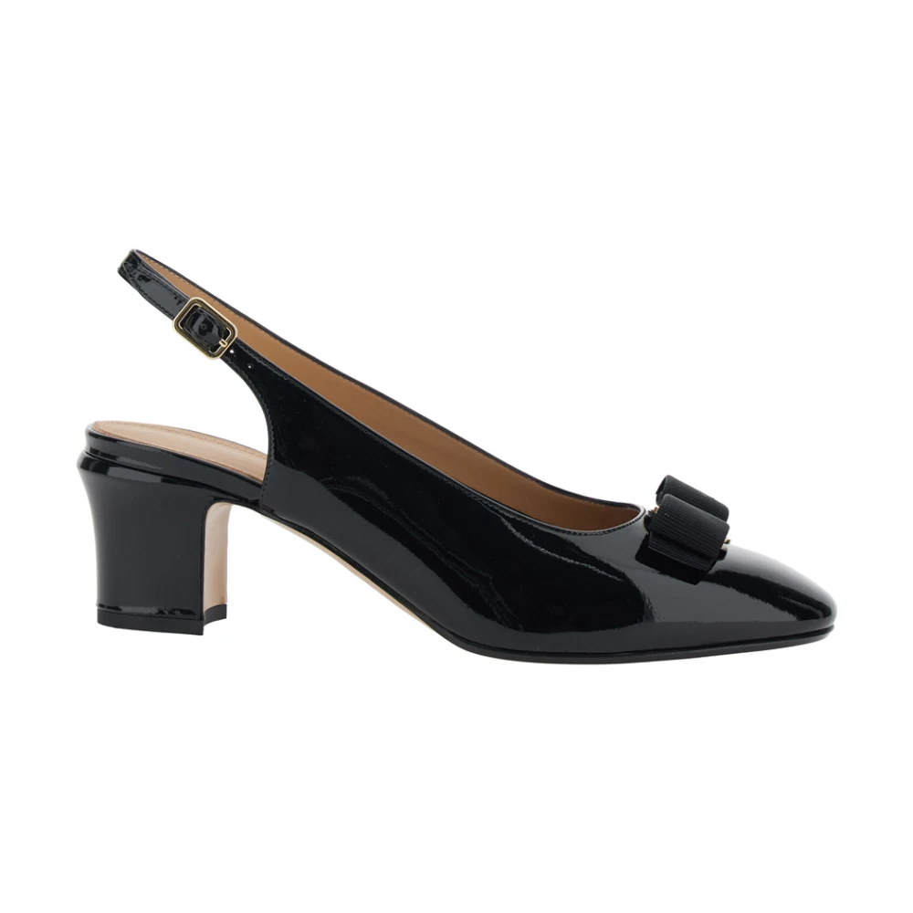 Ferragamo Women's Black Pumps, 6 Uk, Vetty 55