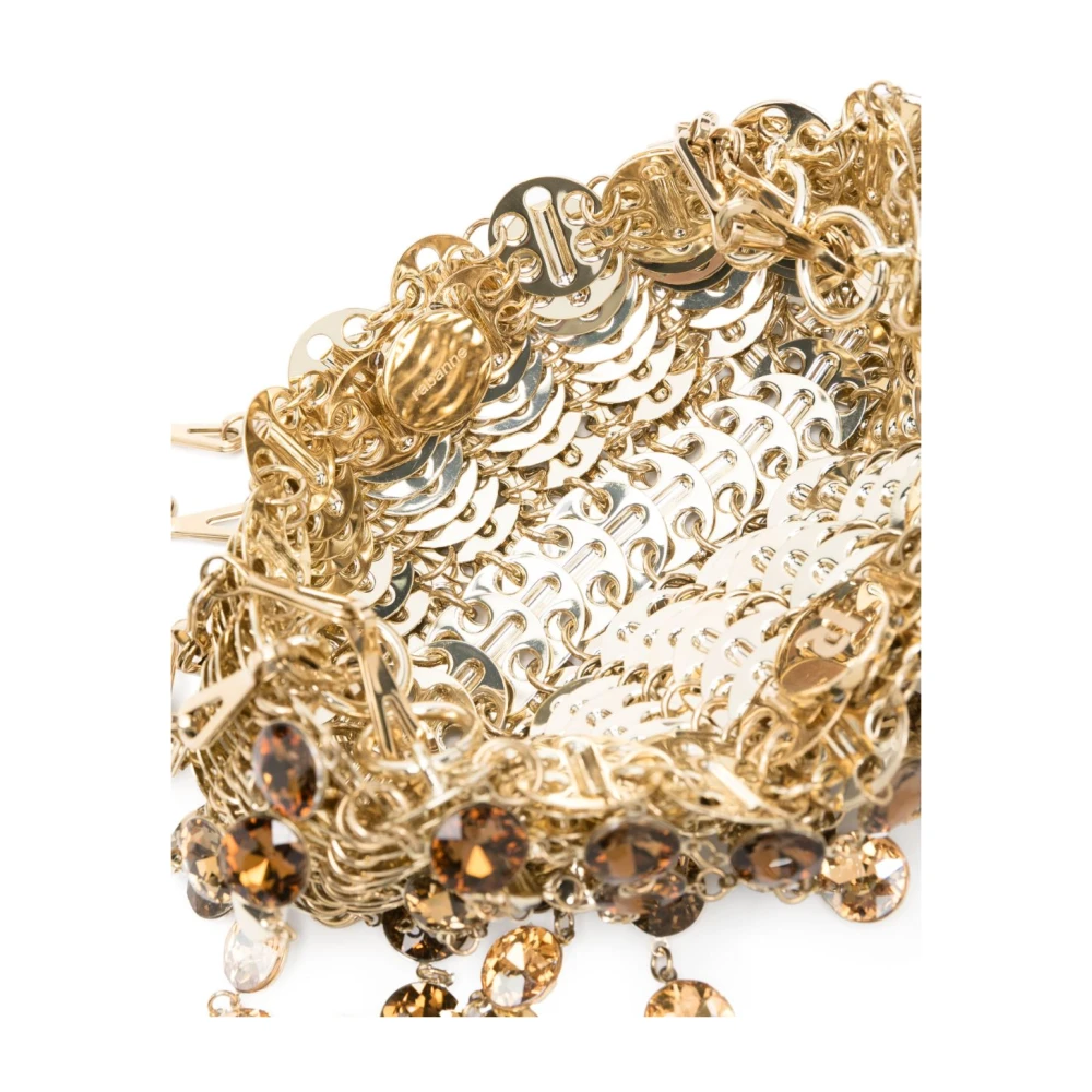 Paco Rabanne Stijlvolle Tassen Collectie Yellow Dames
