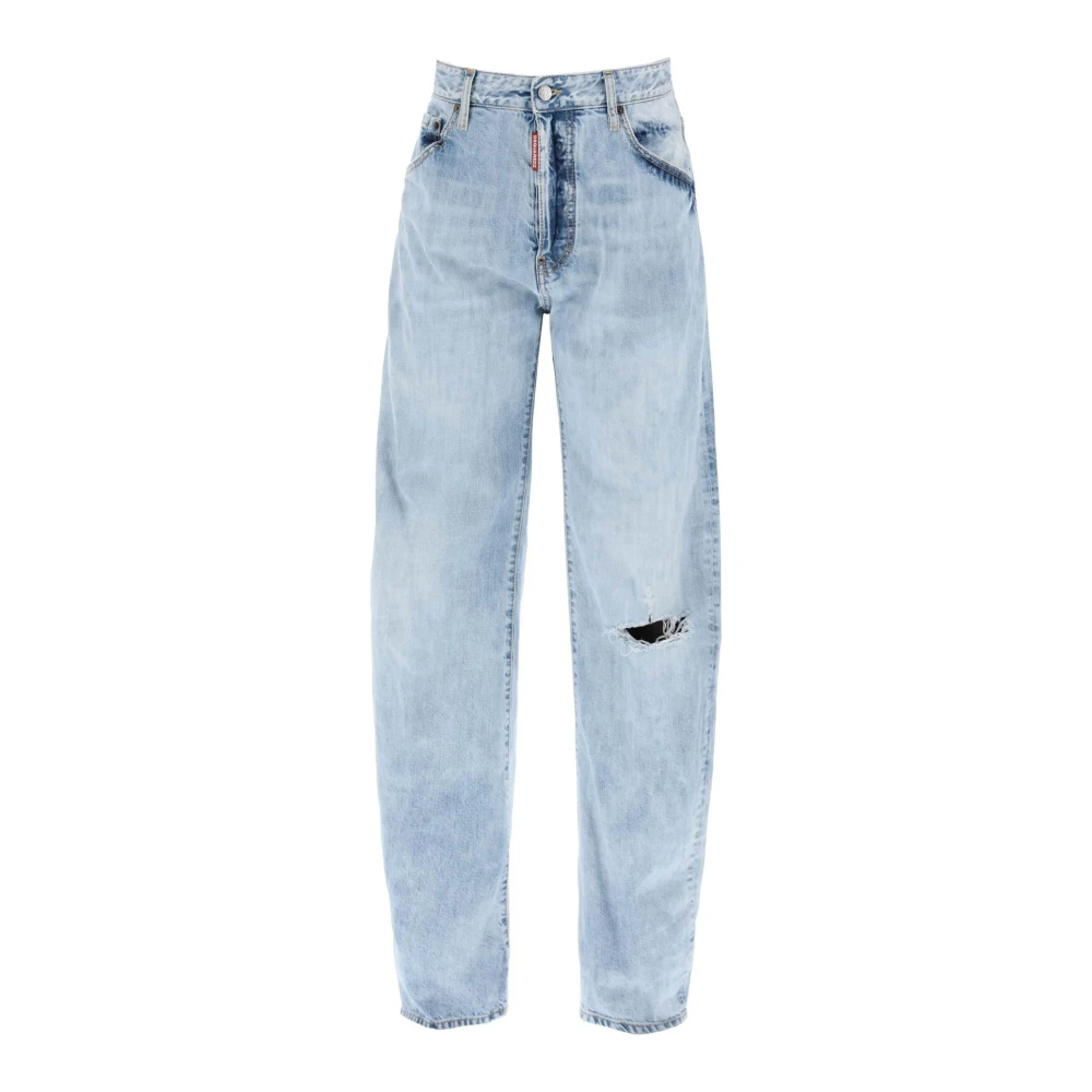 Dsquared2 Straight Jeans Blue Heren