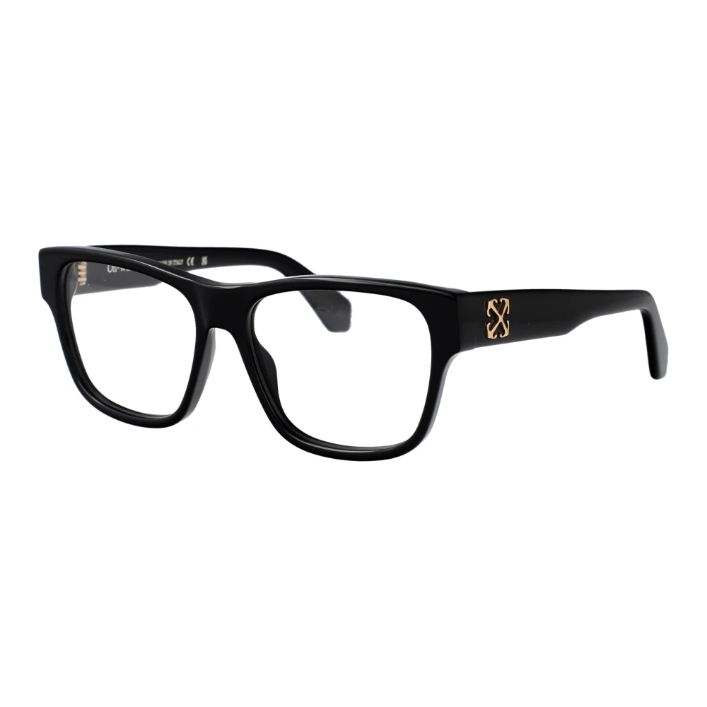 Off White Stijlvolle Optische Bril Stijl 7D Black Unisex