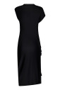 robe-midi-noire-drapee
