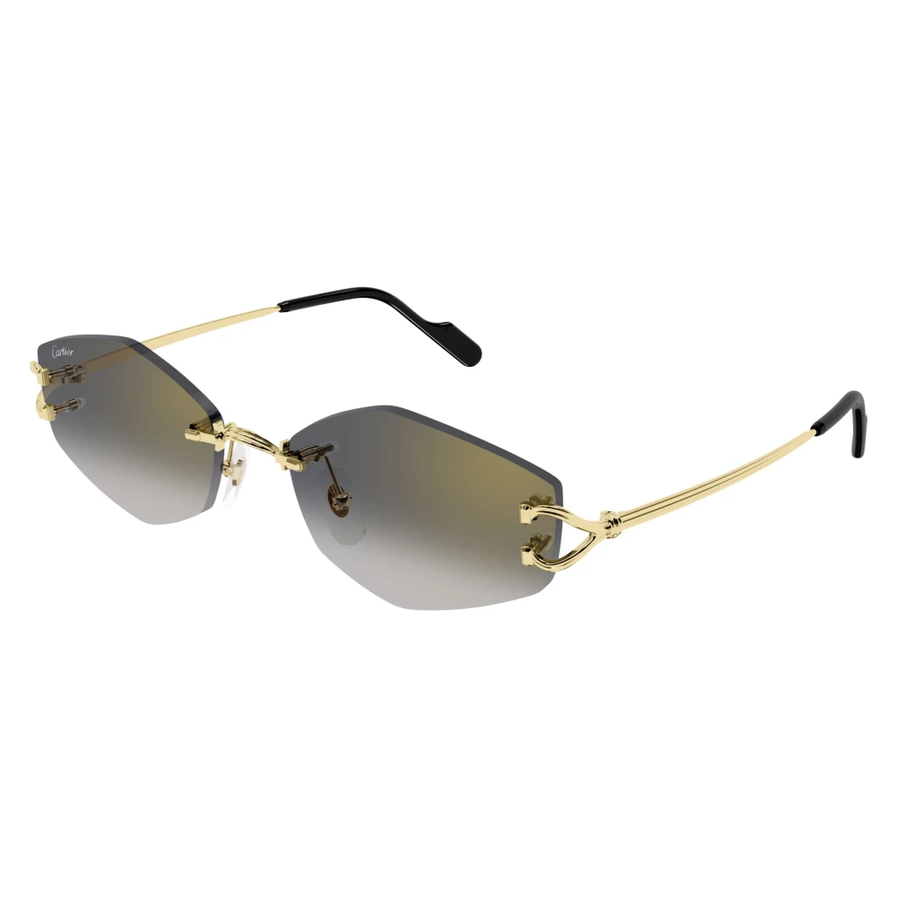 Cartier Unisex Yellow Sunglasses, 56 Mm, Ct0620s Sunglasses