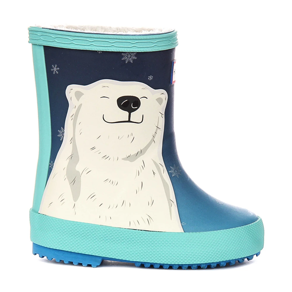 Hunter Unisex Kids Blue Kf Polar Bear Insulated Bt - Kids Boots - 27 Eu - Kids