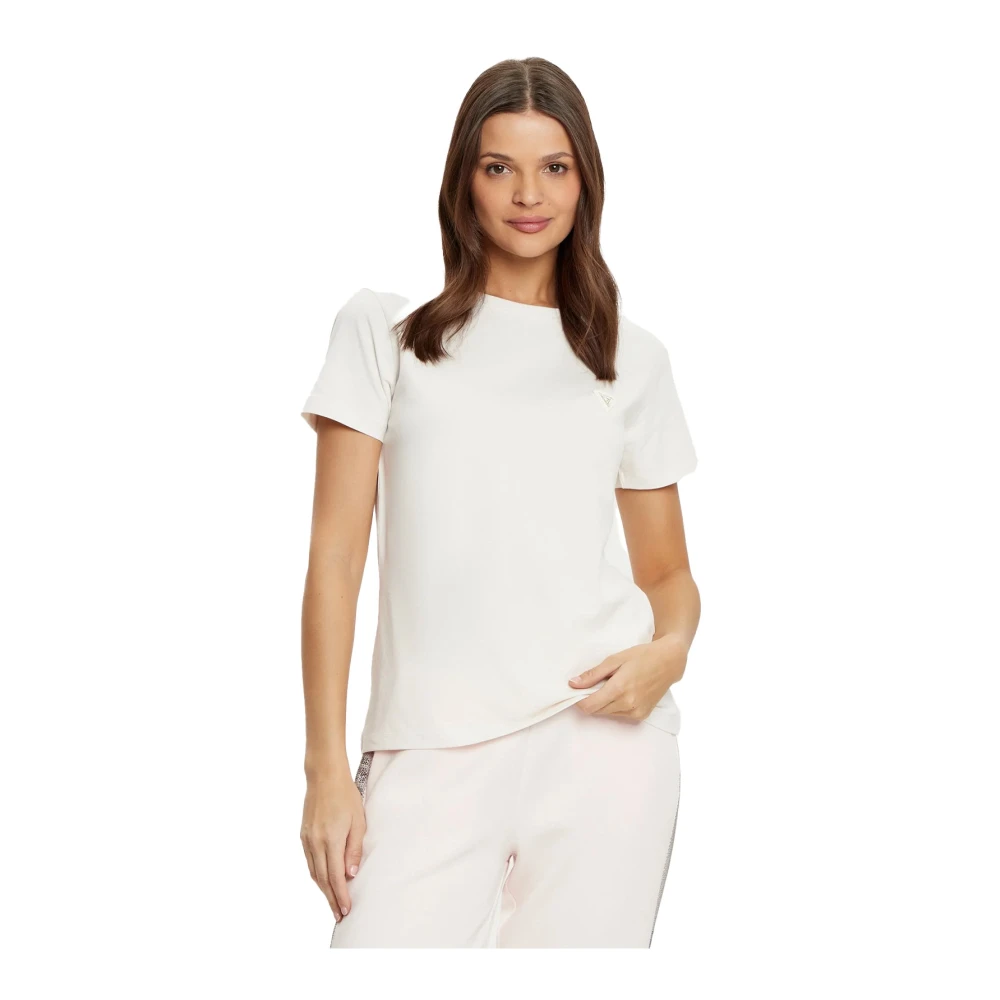 Guess - Tops > T-Shirts - White - Guess - Modalova