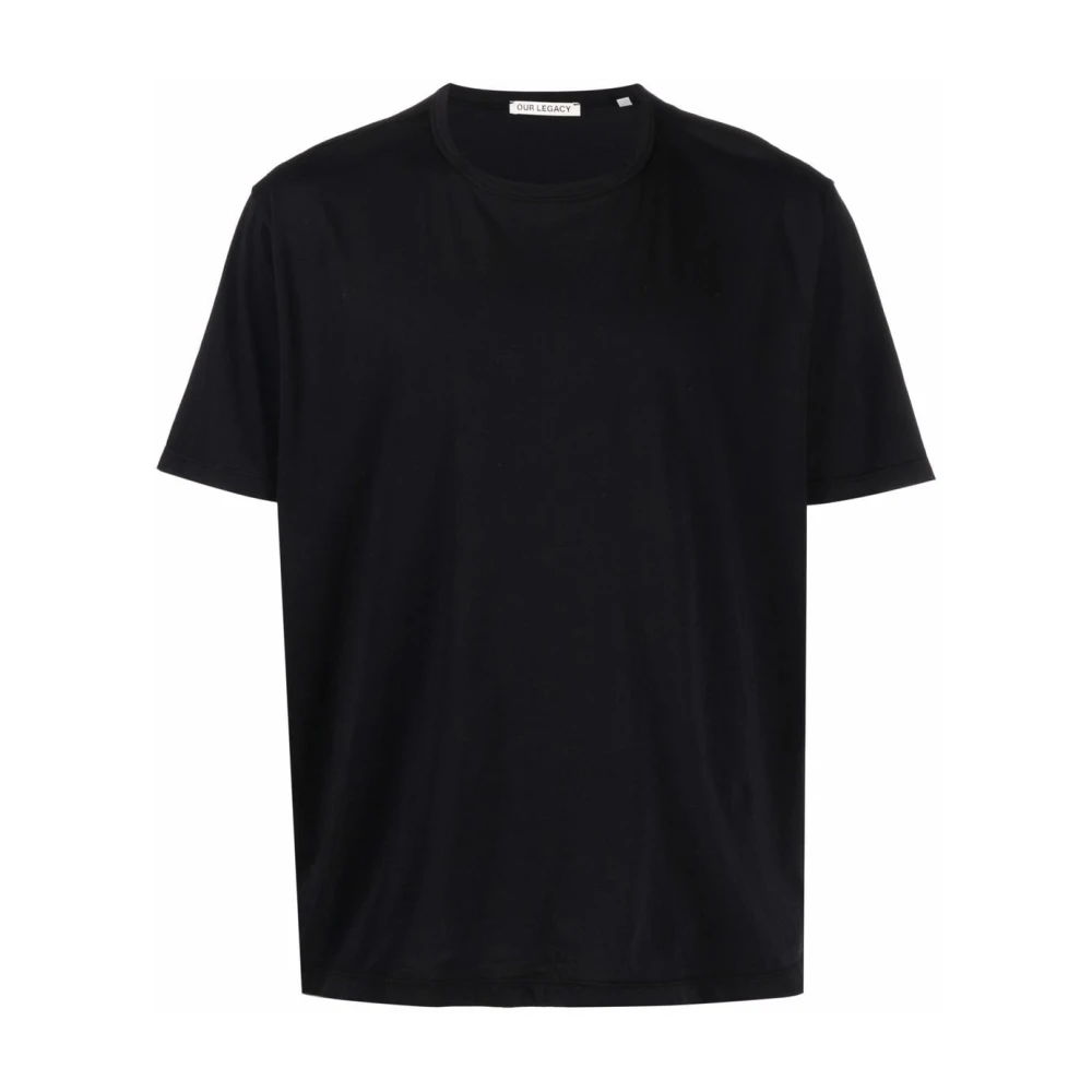 Our Legacy New Box T-Shirt - Male - T-Shirts - Black - S - Tops