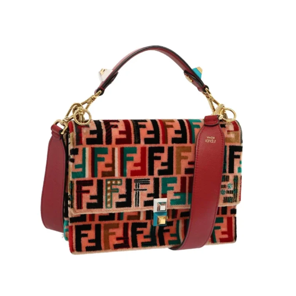 Fendi Vintage Pre-owned Canvas handbags Multicolor Dames