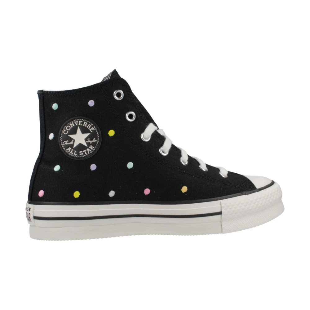 Converse Verhoogde EVA Lift High Top Sneakers Dames Schoenen Zwart