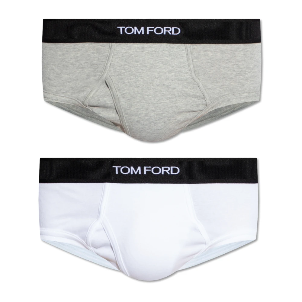 Tom Ford Twee-pack slips White Heren