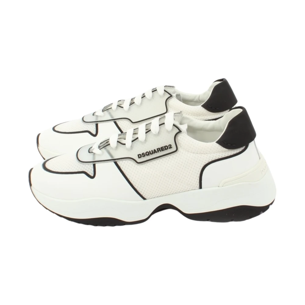 Dsquared2 D24 Tecno Heren Schoenen Wit