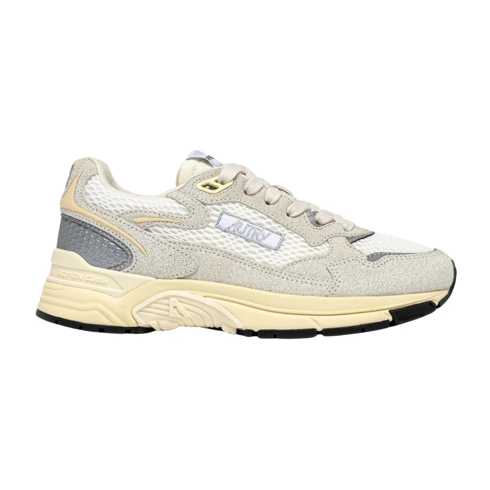 Autry Women's White Hyperway Low - Sneakers - 6 Uk - Shoes