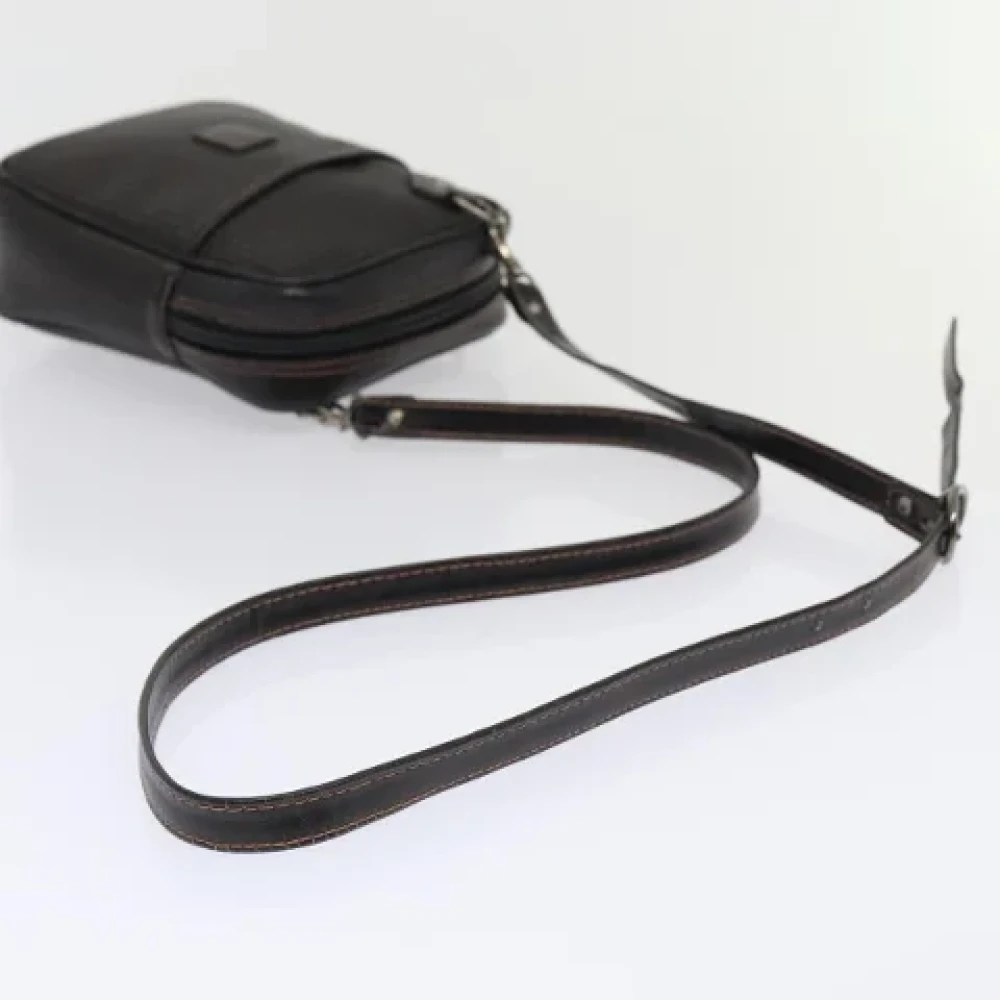 Bally Pre-owned Leather shoulder-bags Black Dames