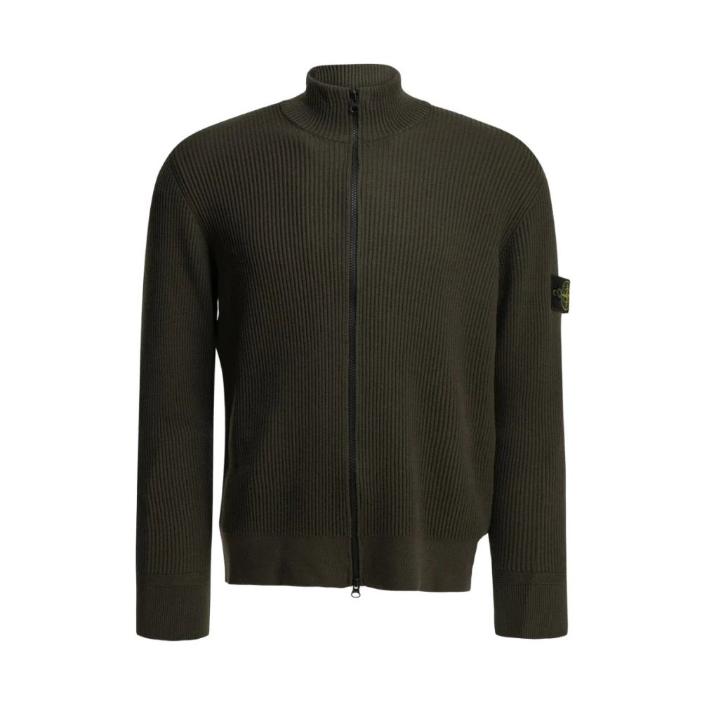 Stone Island , Herren, Strickwaren, Braun, M