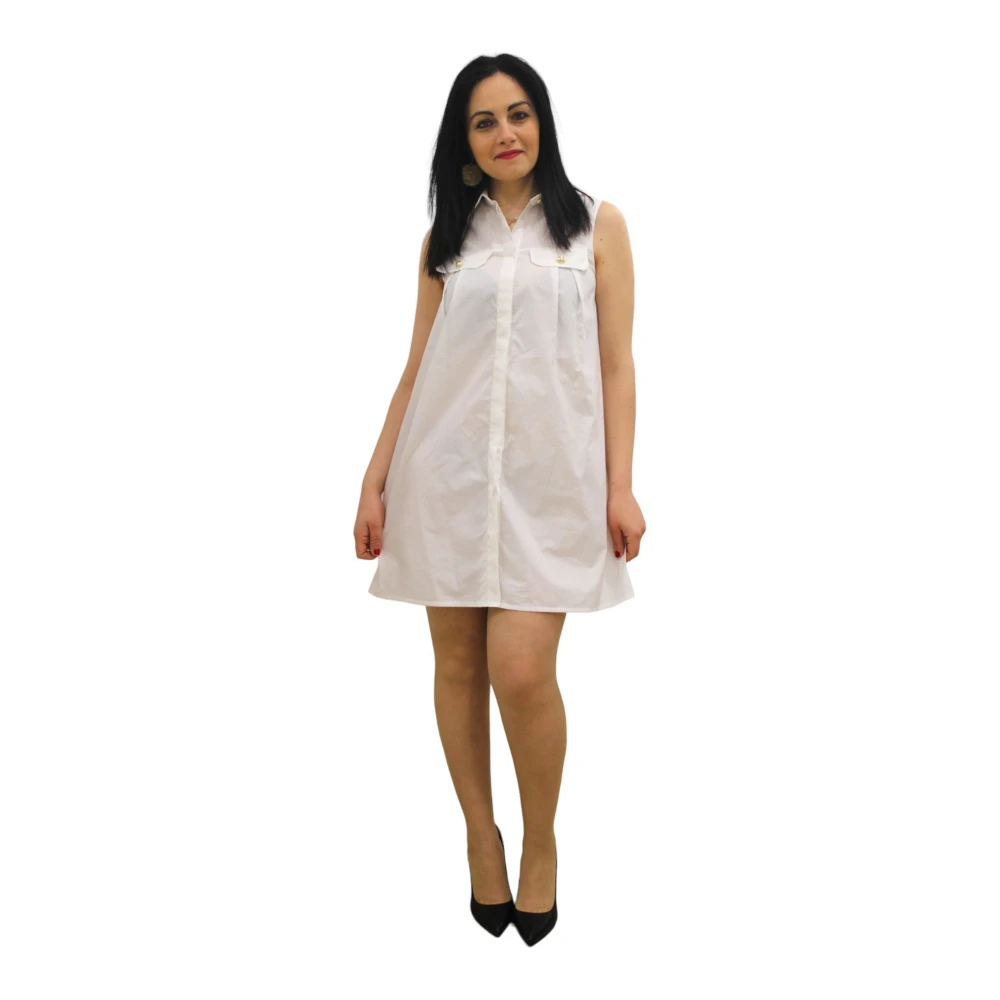 Gaudi Shirt Dresses White Dames