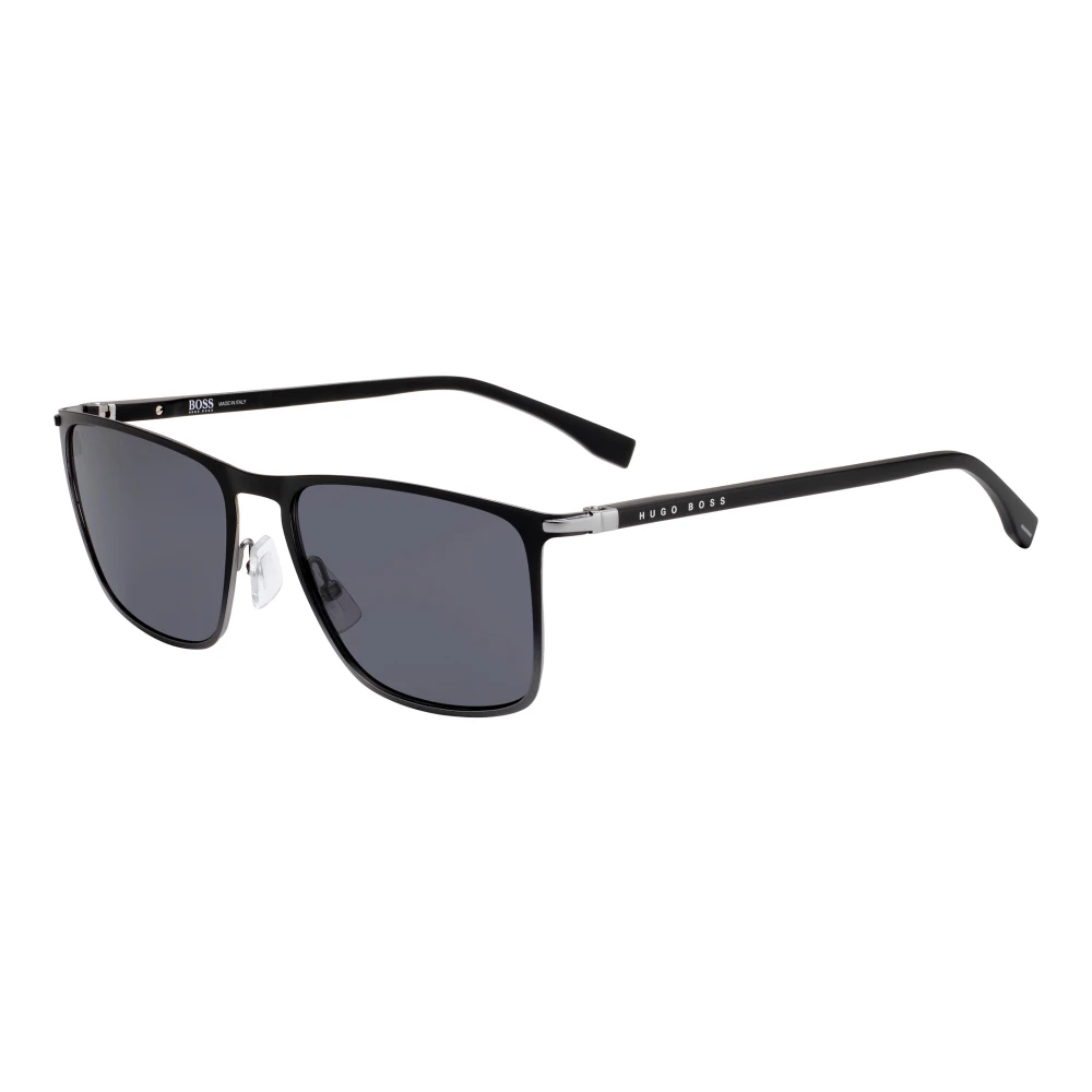 Hugo Men's Black Sunglasses, 57 Mm, Stylish And Grey Sunglasses