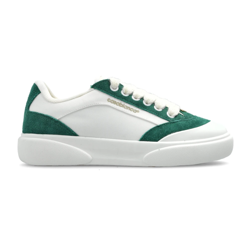 Casablanca Sportschoenen met logo Dames Schoenen Wit